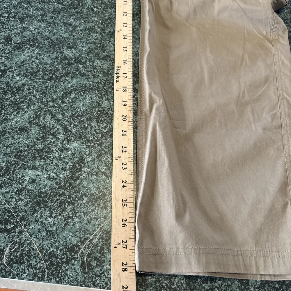 B.C. Clothing Co. Men's Tan Attached Belt Convertible Cargo‎ Pants Size 2XL/32